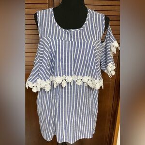 Lola B cold shoulder top